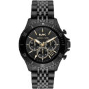 Michael Kors Men's Bayville Silver/Black Chronograph Watch - MK8750